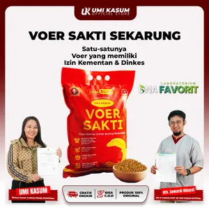 Voer Sakti Sekarung Umi Kasum Original Formula Untuk Burung Kicau Rasa Seperti Biskuit Kemasan Praktis Kualitas Terjamin | AFF | VSJ