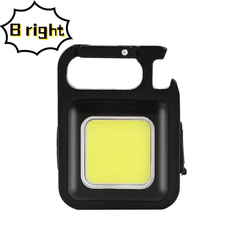 Senter Gantungan kunci LED 3 mode multifungsi 5in1 - Multifungsi - MINI  4 0