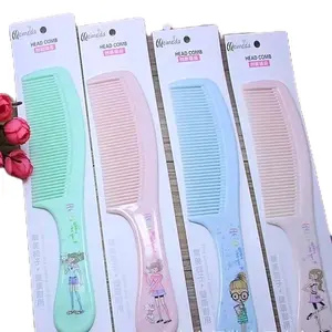 sisir gagang motif karakter kartun Sisir rambut