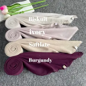 Hijab Segi Empat Paris Jadul Varisha Katun 110cm  Anti Meleyot Varisha AZARA Red Rose Lembut