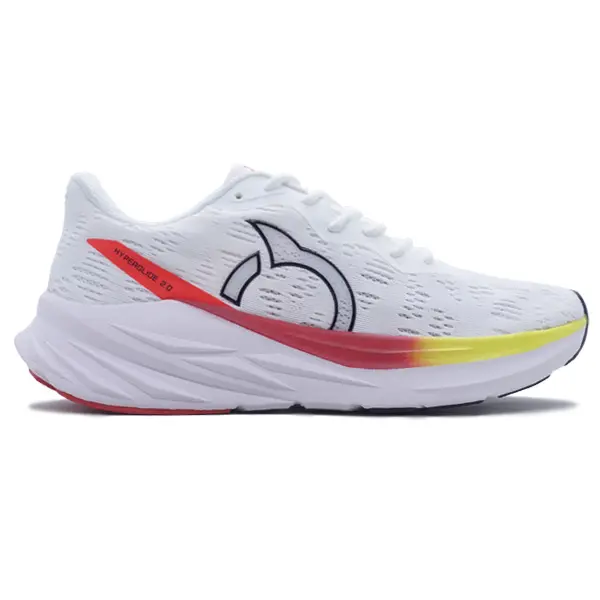 Sepatu Running Ortuseight Hyperglide - White/Yellow/Ortred Outdoor