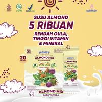 Gambar Momsy Almond Mix, Minuman Almond Rasa Vanila 20 sachet BPOM & HALAL [RG] dari Momsy Indonesia Kab. Tangerang 1 Tokopedia