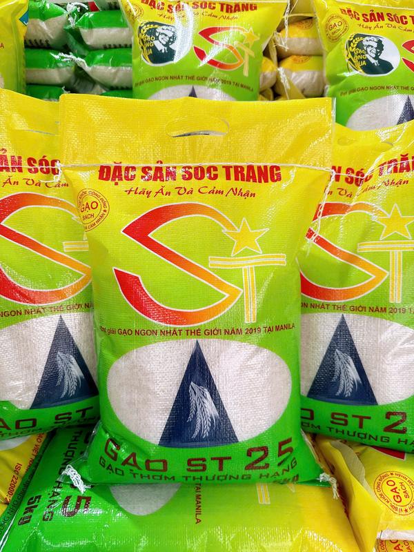 5KG Gạo ST25 LOẠI 2 Dẻo Mềm Ngọt Cơm Bao May( Dẻo Loại 2) 5kg Bao May (2)