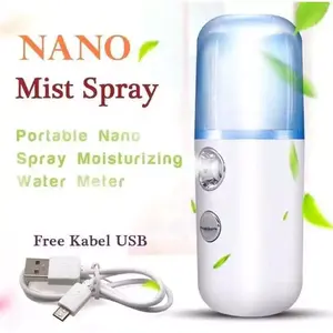 Nano Mist Sprayer Portable – Pelembap Wajah Praktis, Melembapkan & Menenangkan Kulit