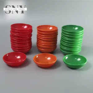 Tempat Sambal / Saos / Mangkok Sambal / Saos Kecil Melamine (12pcs)