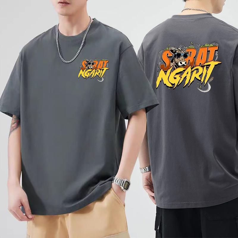 Toname | Baju Sobat Ngarit | Size L,XL,2XL,3XL | Kaos Jumbo Oversize | Pakaian Pria Wanita | T-Shirt Terlaris Motif Lokal Distro Keren Unisex 0