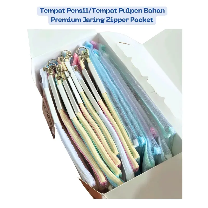 TEMPAT PENSIL/TEMPAT PULPEN/STATIONERY FILE STORAGE JARING TRANSPARAN KUROMI, CINNAMON ROLL, MELODY, DAN CAPYBARA 9988 4