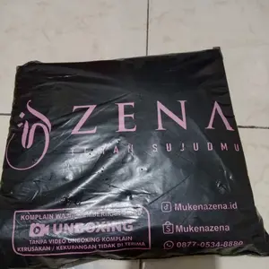Mukena Dewasa Almeera Katun JSP Premium Set Atasan Bawahan & Tas Traveling by Zena
