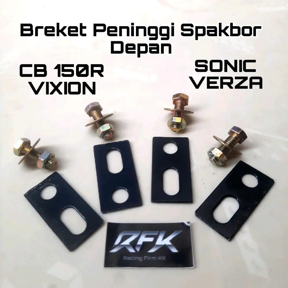Breket Spakbor Depan Downsize Upsize Universal Sonic Verza Cb150r Cbr150 New Vixion Old New Bracket Up Down Peninggi Motorcycle