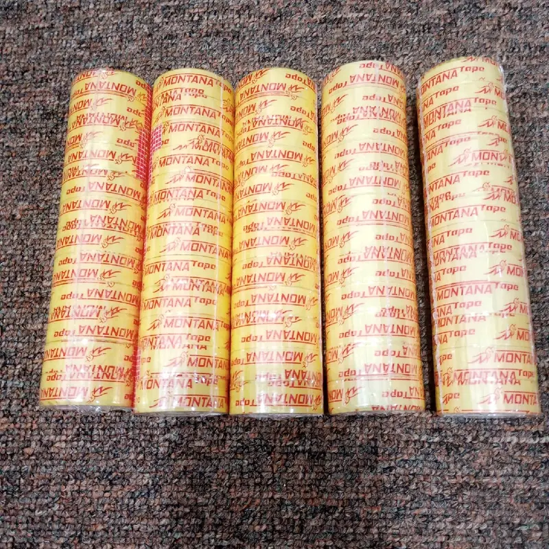 lakban putih/isolasi kado 5 lusin { isi 60pcs } 0