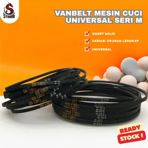 STRONG Vanbelt Mesin Cuci M 27 28 / 22 / 30 / M 33 / Karet Vanbel FM 28 / Fan V Belt M 670 / Semua Ukuran | Universal semua merk