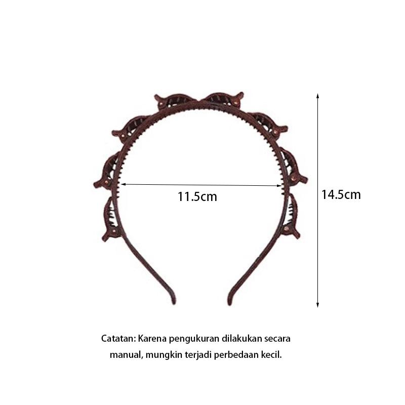 Ikat rambut pemalas, ikat rambut wanita, ikat rambut, alat ajaib saat masa transisi rambut pendek, ikat jenggot, aksesori rambut