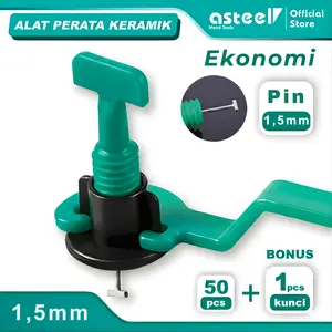 Alat perata pasang nat keramik lantai Asteel Reusable Tile leveling system 1.5 Ekonomi