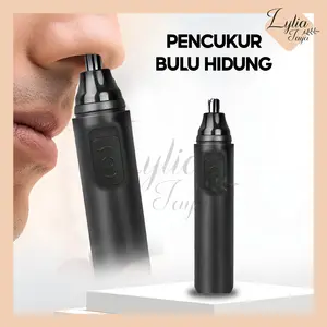 Alat Cukur Bulu Hidung Shaver Hidung Nose Hair Trimmer SQ-6003+SQ-6004 Kumis Jenggot Elektrik, TIDAK TERMASUK BATRAI