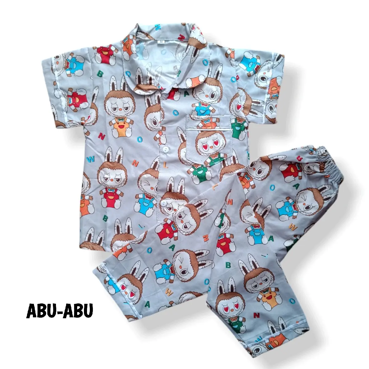 PIYAMA ANAK 6-10 TAHUN || MOTIF KARAKTER Baju Celana Fashion