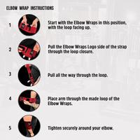 Gambar CoreNation Adjustable Elbow Support Wrap | Protector Sports Safety - BLACKRED dari CoreNation Active Kota Administrasi Jakarta Selatan 2 Tokopedia