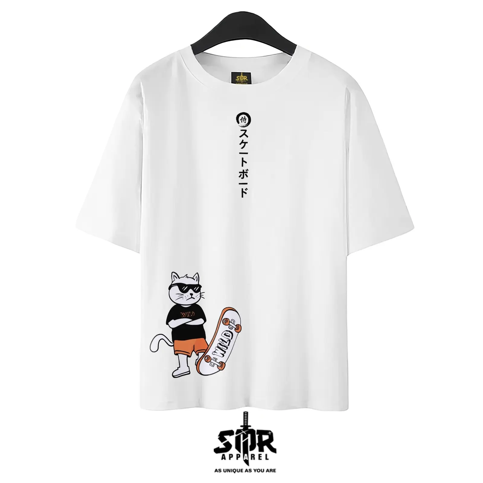 SMR APPAREL - Kaos Oversize SKATEBOARD premium Cotton Combed 24s Pria & Wanita Basic Lembut Baju Katun Distro