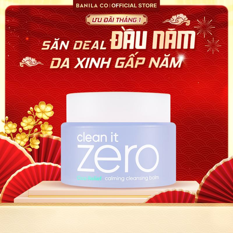 Sáp tẩy trang Banila Co Clean It Zero Cleansing Balm Purifying 100ml - Dành cho da nhạy cảm Trang Điểm