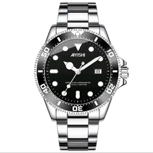 COD “AIYISHI” Jam Tangan Mekanis Pria Otomatis Desain Rangka Terbuka Baja Tahan Air Cahaya Malam Gaya Bisnis & Trendy Jam Tangan Pria Otomatis 1623Baja Tahan Karat Tahan Air100m Bercahaya Garansi Resmi Kotak Gratis Jam Tangan Mewah Bisnis Analog 40mm/LIVE