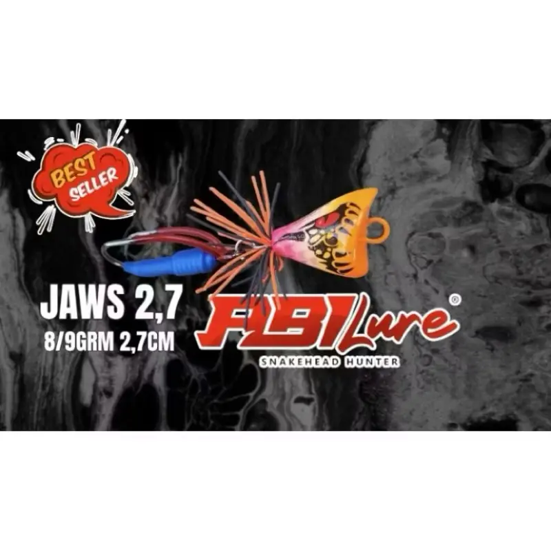 JAWS FROG MINI BY ABI LURE UMPAN CASTING GABUS DAN IKAN TOMAN 5