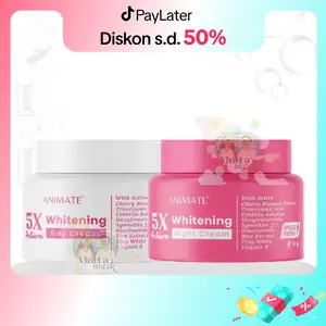 Animate 5x Active Whitening Day Cream & Night Cream