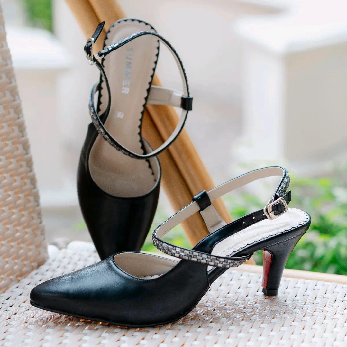 Audrey heels,heels wanita,sepatu wisuda,sepatu high heels