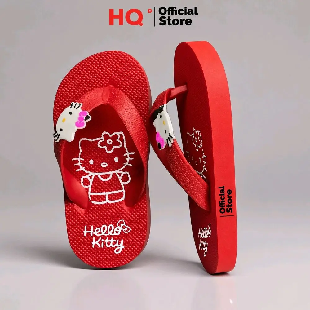 HQ_Sandal Jepit Anak perempuan Hello kity Bahan spons anak umur 3/13 tahun anti slip