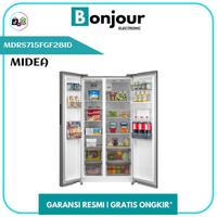 Gambar Kulkas Midea Side by Side MDRS715FGF28ID 558 Liter Side by Side Kulkas Inverter Midea 558L dari Bonjour Electronic Official Kota Depok 2 Tokopedia