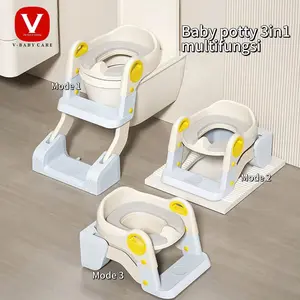V-BABY CARE Baby Potty /Kursi Toilet Belajar anak 3in1 Multifungsi-W7