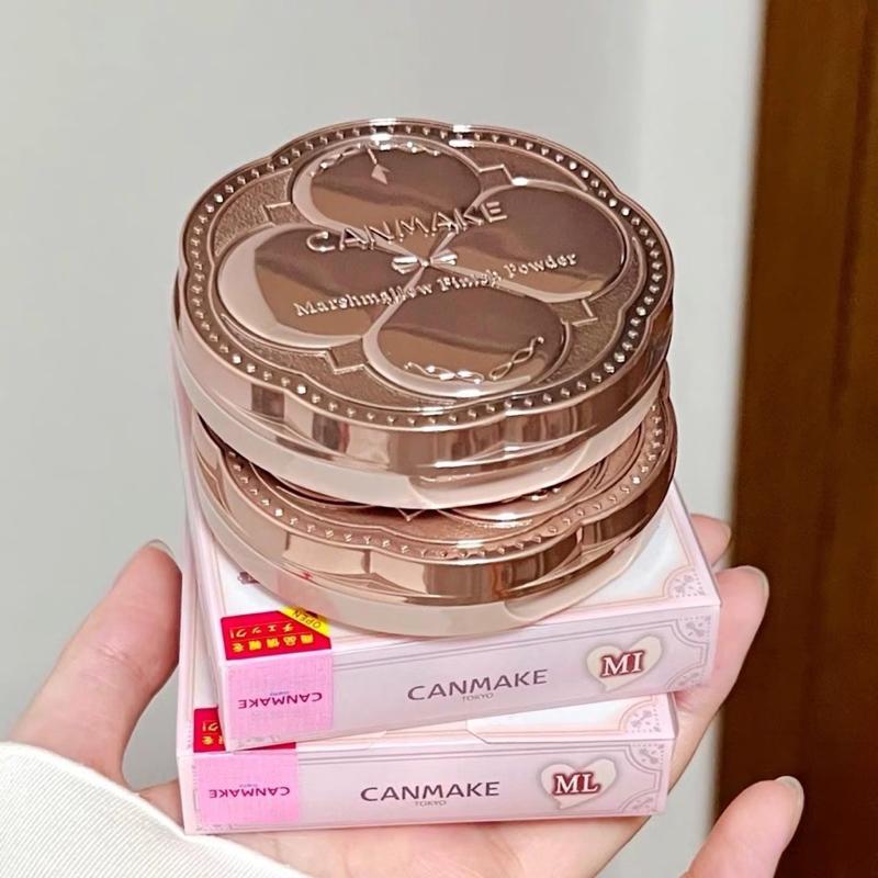 Phấn Phủ Canmake Marshmallow Finish Powder Siêu Mịn, Kiềm Dầu Hiệu Quả