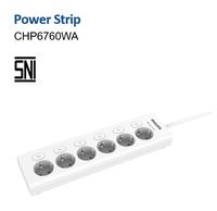 Gambar Philips Power Strip 6 Socket 2M CHP6760WA – Surge Protection 450J, 4000W, Overload Protection dari Philips Audio Kota Administrasi Jakarta Pusat 2 Tokopedia