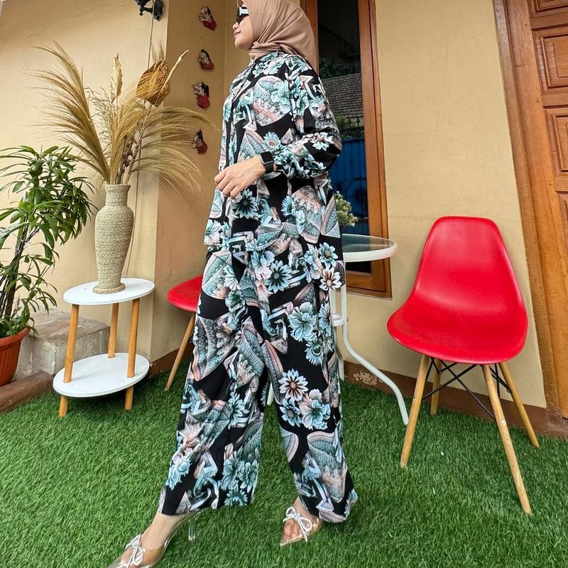Etnik Set Rayon Vior Premium, Kerang Set Rayon Vior Premium, Lonceng Set Rayon Vior Premium Muslim 4