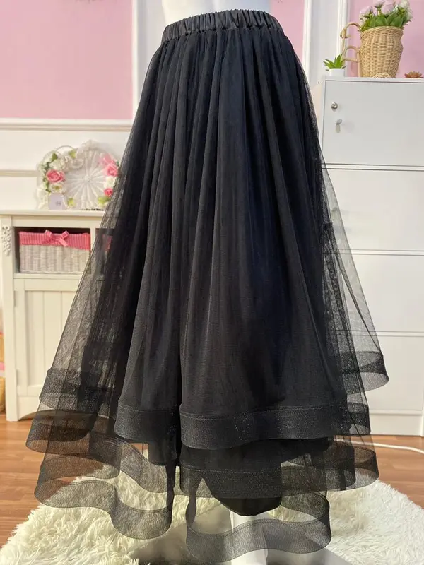 Rok Tutu / Rok Kekinian / Rok Tile / Rok Korean Style Wanita Pesta Mewah 6