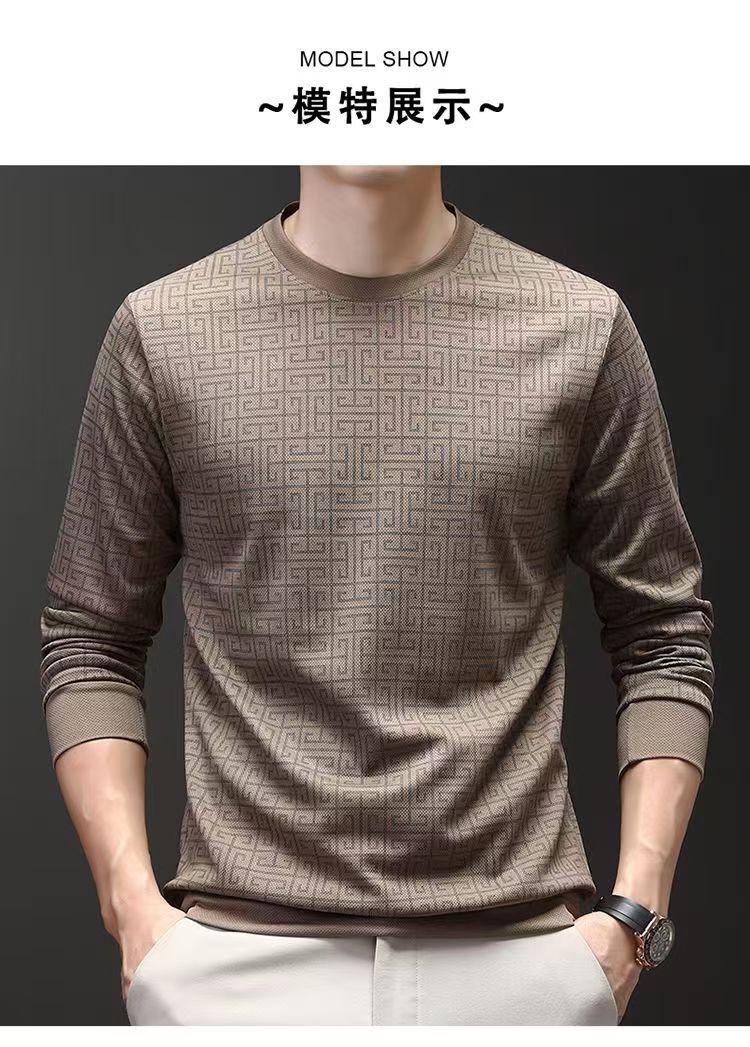 Product Introduction of New men's high-end business casual loose polo shirt Breathable, comfortable, elastic, multi-color optional lapel T-shirt Moisture wicking and trendy versatile commuting T-shirt 8