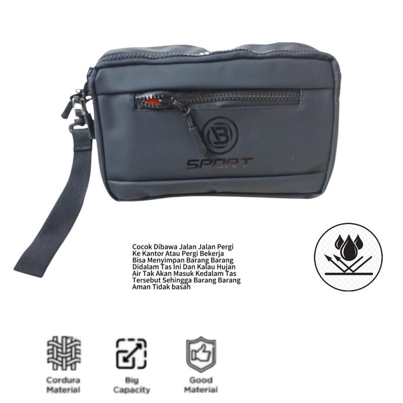 Suranta Store-Tas Pria Handbag Waterploof Tas Slempang Multifungsi Cluth Bag Terbaru And Terbaik 5