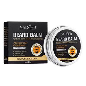 SADOER Beard Care Cream 20g For Men Nourishing Conditioning Softens Hydrates Promotes Growth