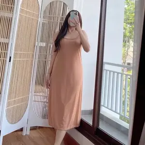 ￼DRESS TALI SLINGDRESS /FIT TO XL LD100cm-120cm bumil aman Hamil Ibu Wanita Lengan