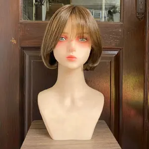 Full Wig Lace Mono Matilda Medium Hair Panjang 30 CM Dengan Synthetic Fiber Impor Premium