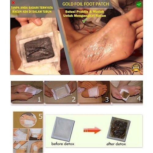 [Buy 2 Give 1]Natural ingredient deep cleansing foot patch: body purification experience during sleep "relieves fatigue and promotes deep 4
