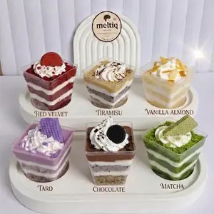 Cake layer Trapesium, Dessert, kue, Kue Ulang Tahun, Kue Pernikahan, Cake