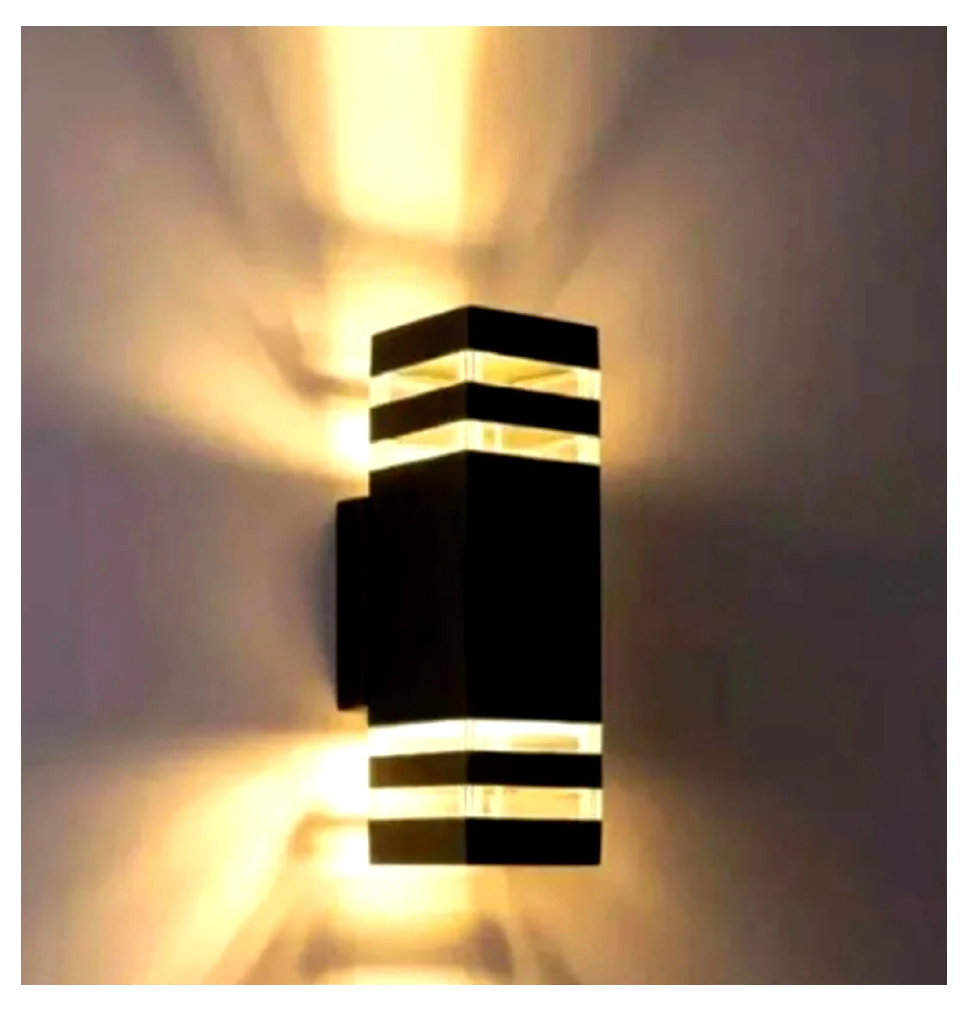 LAMPU HIAS DINDING KOTAK TEMPEL DEPAN TERAS RUMAH MINIMALIS PIPA PVC BERKUALITAS
