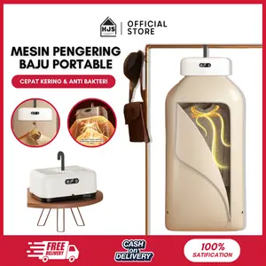 [HJS] Mesin Pengering Pakaian Portabel Pemanas Pengering Pakaian Lipat Listrik Anti Bakteri Pengering Sepatu Multifungsi
