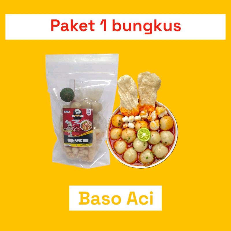 Ma ucu Baso Aci cuangki Home Made Food Instan Pedas bakso 0