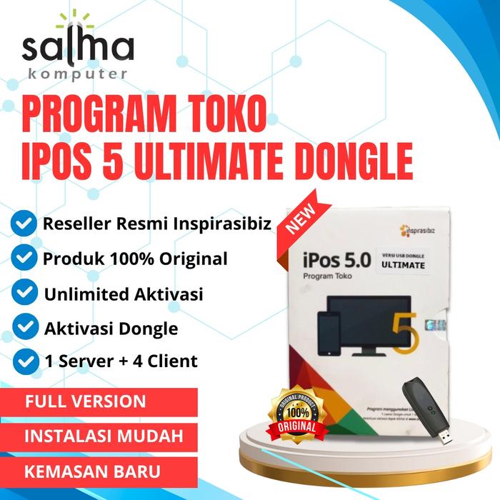 Gambar Program Toko IPos 5 Edisi Ultimate Dongle dari Salmakomputer Kota Depok Tokopedia