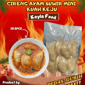 Cireng ayam MINI KUAH KEJU isi 8pcs enak pedes creamy