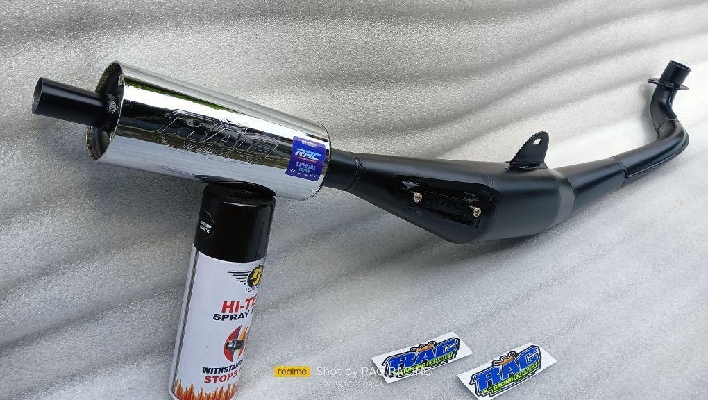 Knalpot FIZ R,FIZR,FORCE1 AG STYLE MONCONG LURUS ORIGINAL RAC RACING EXHAUST