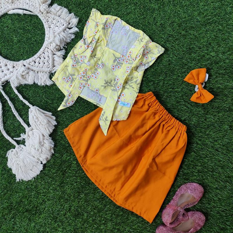 Product Introduction of Pakaian Serba Gaya Kutubaru Bayi hingga Usia 3 Tahun Bahan Katun Jepang untuk Anak Perempuan - Fashion 1