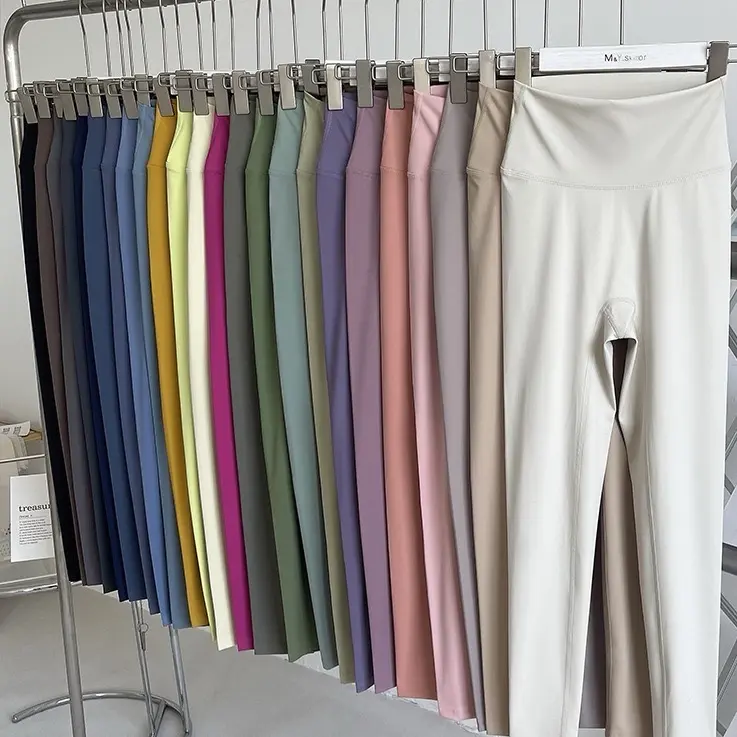 Quần dài lulu dáng lưng cao 25% spandex tập GYM/Yoga/Pilates mã MY