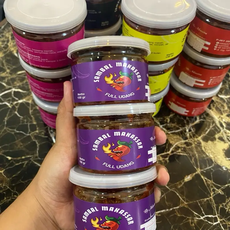 Sambel Makassar by Masita isi 3 pot sambal Food 6
