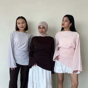 Bling It On - Aleiya Long Top - Feminine Atasan Wanita